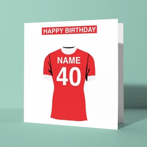 Bristol City F.C. Personalisierte Geburtstagskarte | Glückwunschkarte zum Geburtstag von Ihm für Ihre Freundin Kollege Fußball Fan Anhänger The Robins