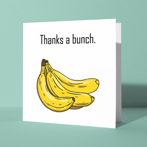 Dank ein Bündel Dankeschön-Karte | Niedliches Witz-Wortspiel Lustige Karte Danke für Ihn oder Sie Freund Arbeit Kollege Karten zum Lachen