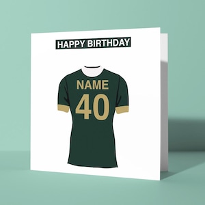 Plymouth Argyle F.C. Personalisierte Geburtstagskarte | Grußkarte zum Geburtstag Ihn Ihr Freund Kollege Fußball Fan Fan Die Pilger