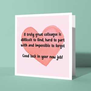 Un collègue vraiment génial - Bonne chance en partant carte de vœux | Jolie carte de départ gentille et significative pour lui ou son ami, collègue de travail, adieu