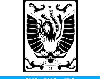 Pandora Box constellation Phoenix – Knights of the Zodiac, Svg, Digital Download, Cutting File, Cricut, Digital File