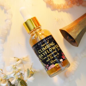 Climbing Dayflower Flower Tears, Climbing Dayflower Flower Essence, Confidence Oil, Confidence Spell