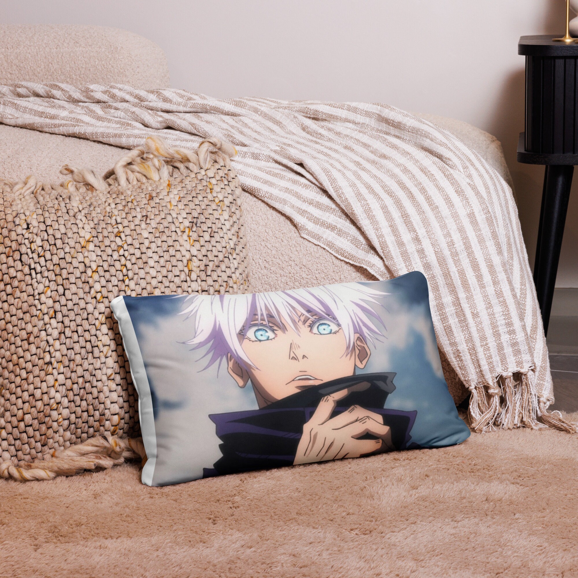 Jujutsu Kaisen Satoru Gojo Pillow Case Etsy