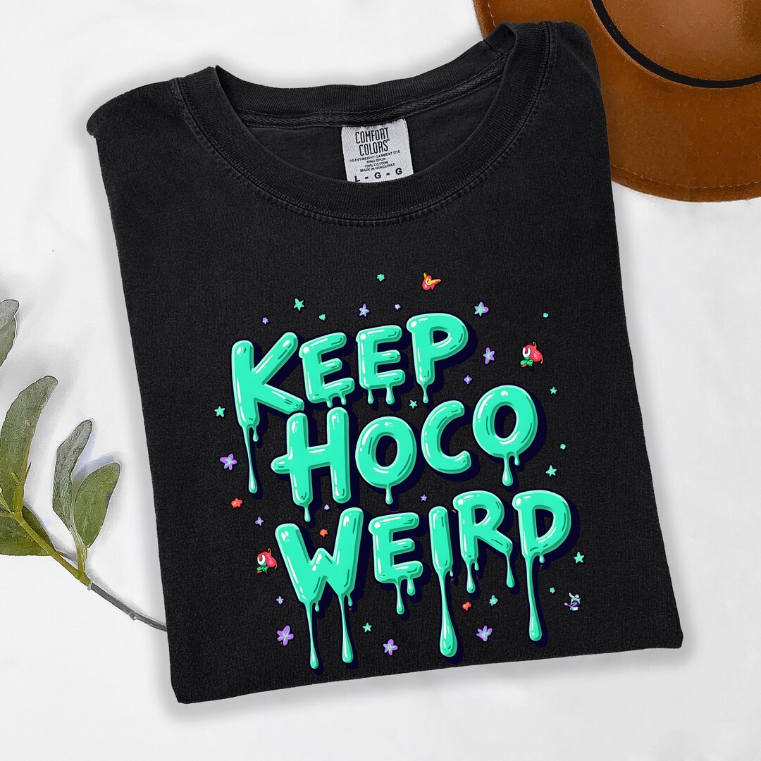 Keep Hoco Weird T-shirt | Alternative Homecoming Shirt | Tie Dye Neon ...