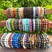 Natural Crystals Beads Bracelet,Handmade Men Women Stretchy Bracelet,Healing Crystal Bracelet,6mm/8mm/10mm Round Gemstone Bracelet,For Gift 