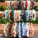 Crystal Stretchy Chip Bracelet,Healing Crystal Chip Bracelet,Chakra Crystal Healing Chip,Gift Crystal Bracelets.Handmade Stretch Bracelet. 