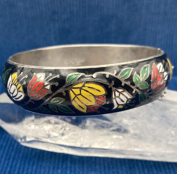 Bracelet Art Nouveau En Argent - Vintage - Occasion - Fabriqué En France