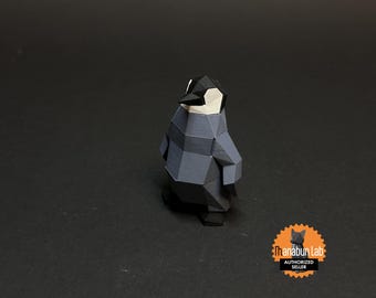 3D Puzzle Baby Penguin | Penguin | Magnetic puzzle | low poly