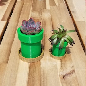 Super Mario&#39;s Warp Tube-Inspired Planter - Level Up Your Greenery Game!
