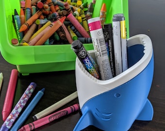 Shark Pencil Holder, Desk Organizer and Soda Can Cooler