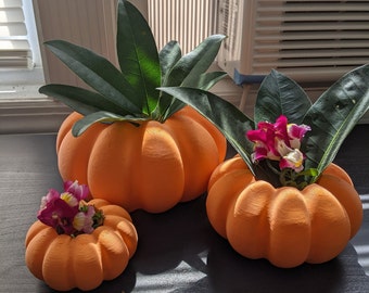 Fall Pumpkin Planter