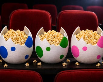Mario Yoshi Egg Planter Pot, 3D Printed Succulent Planter, Plant pot, Baby Shower Gift, Garden Decor, Unique Idea, Movie popcorn holder