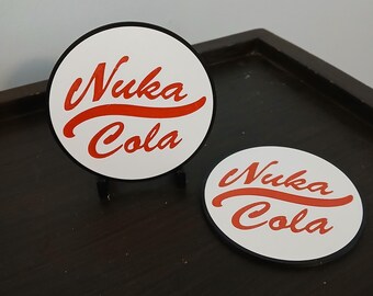 Fallout Nuka Cola Inspired Coaster – Retro Gamer Home Decor, Geek Gift, Table Accessory