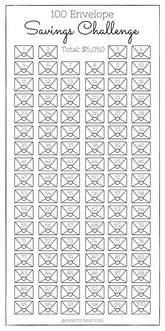 Challenge Budget Planner - A6 Household Book - Money Savings Book