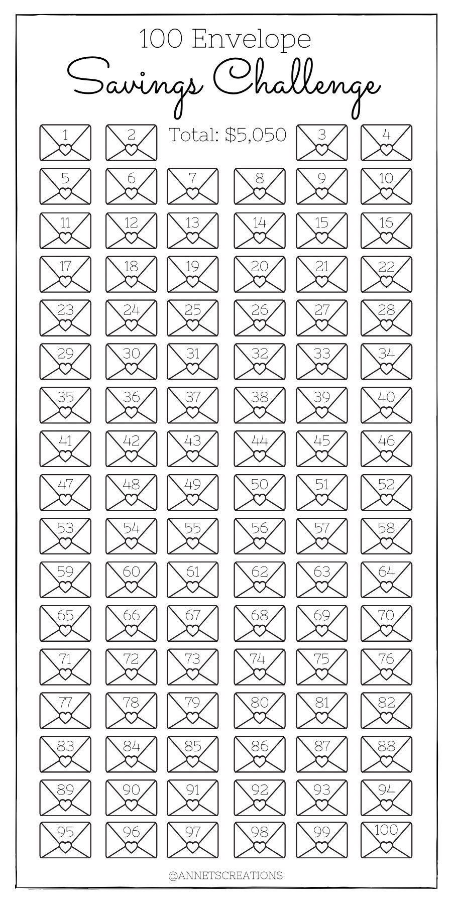 100 Day Savings Challenge Binder 100 Days Savings Challenge