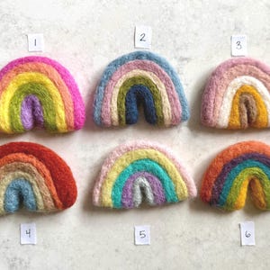 Car Vent Diffuser - Wool Felt Car Diffusers for essential oils, rainbow vent diffuser