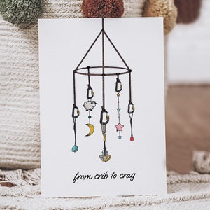 Klimkaart Baby - cadeau voor klimmer