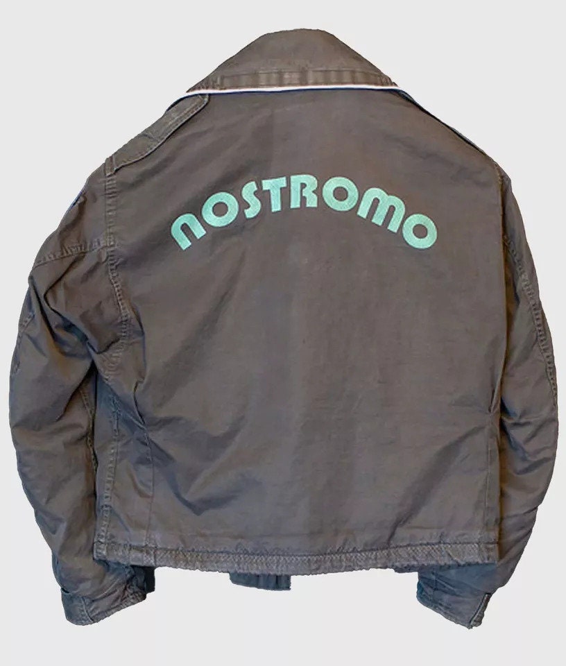 Aliens Nostromo Embroidered Field Jacket Weyland Yutani Ripley Dallas