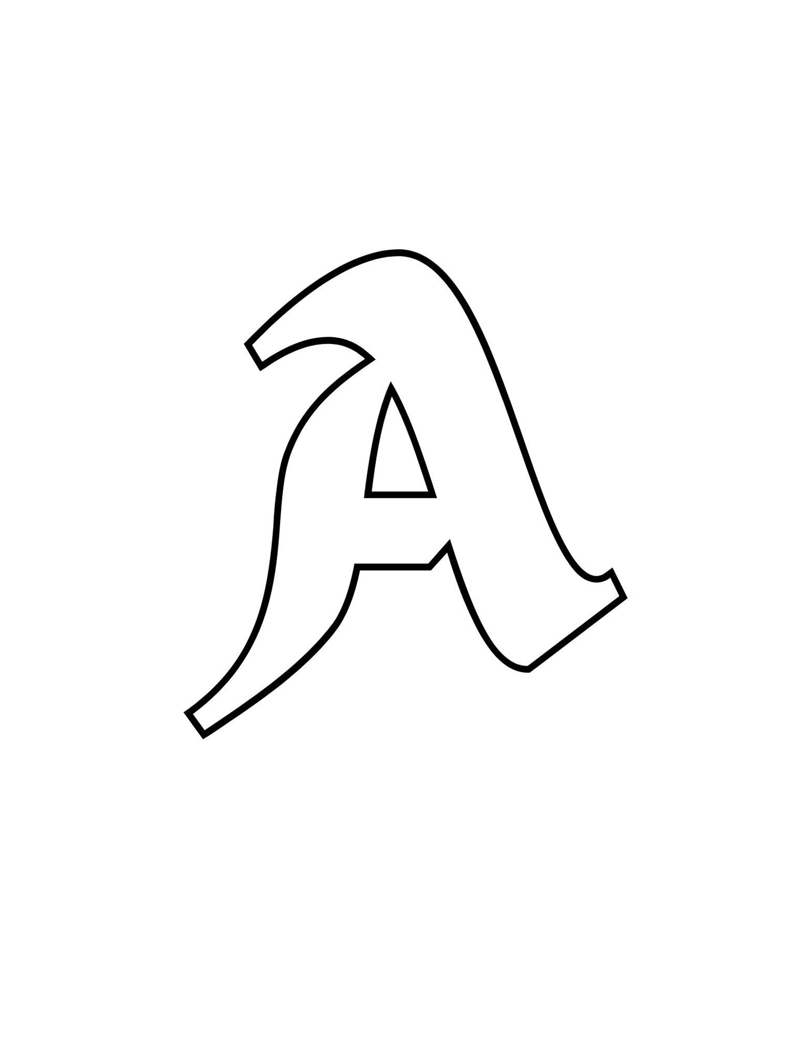 ABC Script Uppercase Letters PDF 27 Pages With Each Letter and One With ...