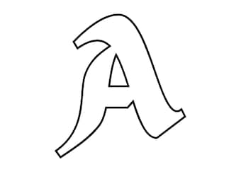 ABC Script hoofdletters PDF 27 pagina&#39;s met elke letter en één met alle letters, ABC Letters, Homeschool, Preschool, Montessori Kids