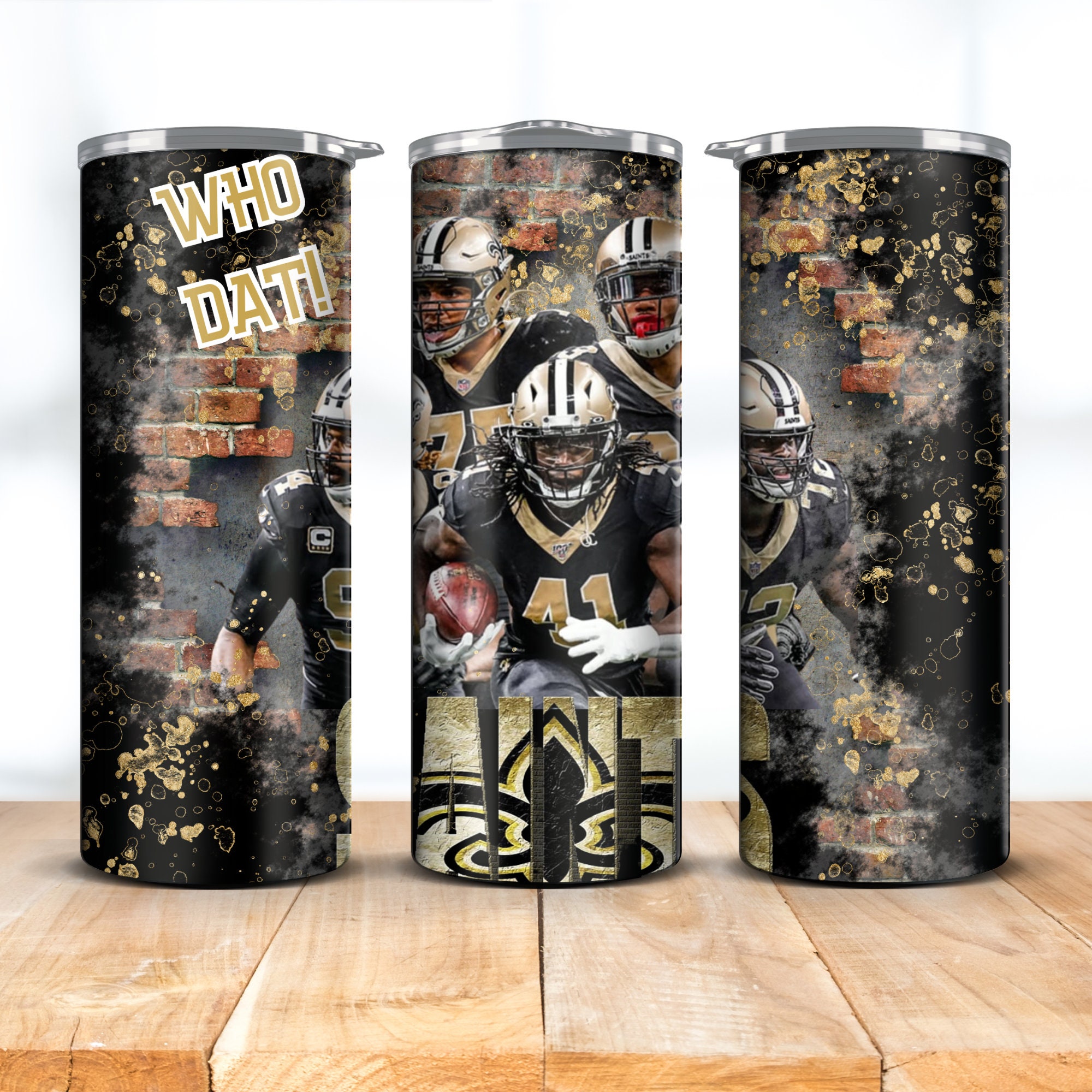 Saints Superdome Tumbler – HampNolia Custom Designs