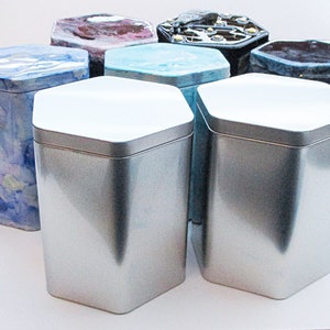 Two Tins for DIY Decorating