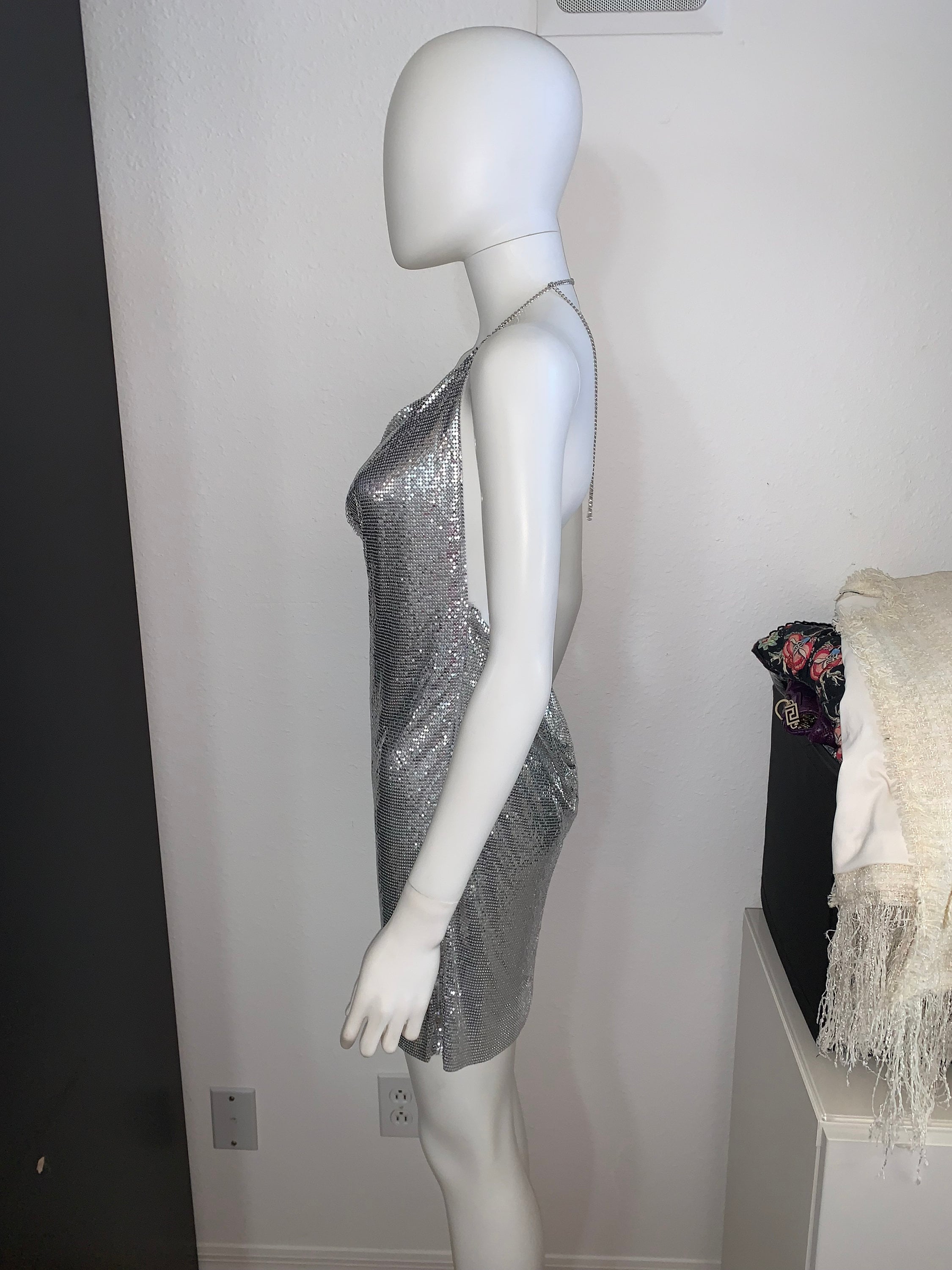 knee length dresses for ladies Chain Mail Dress main image 1