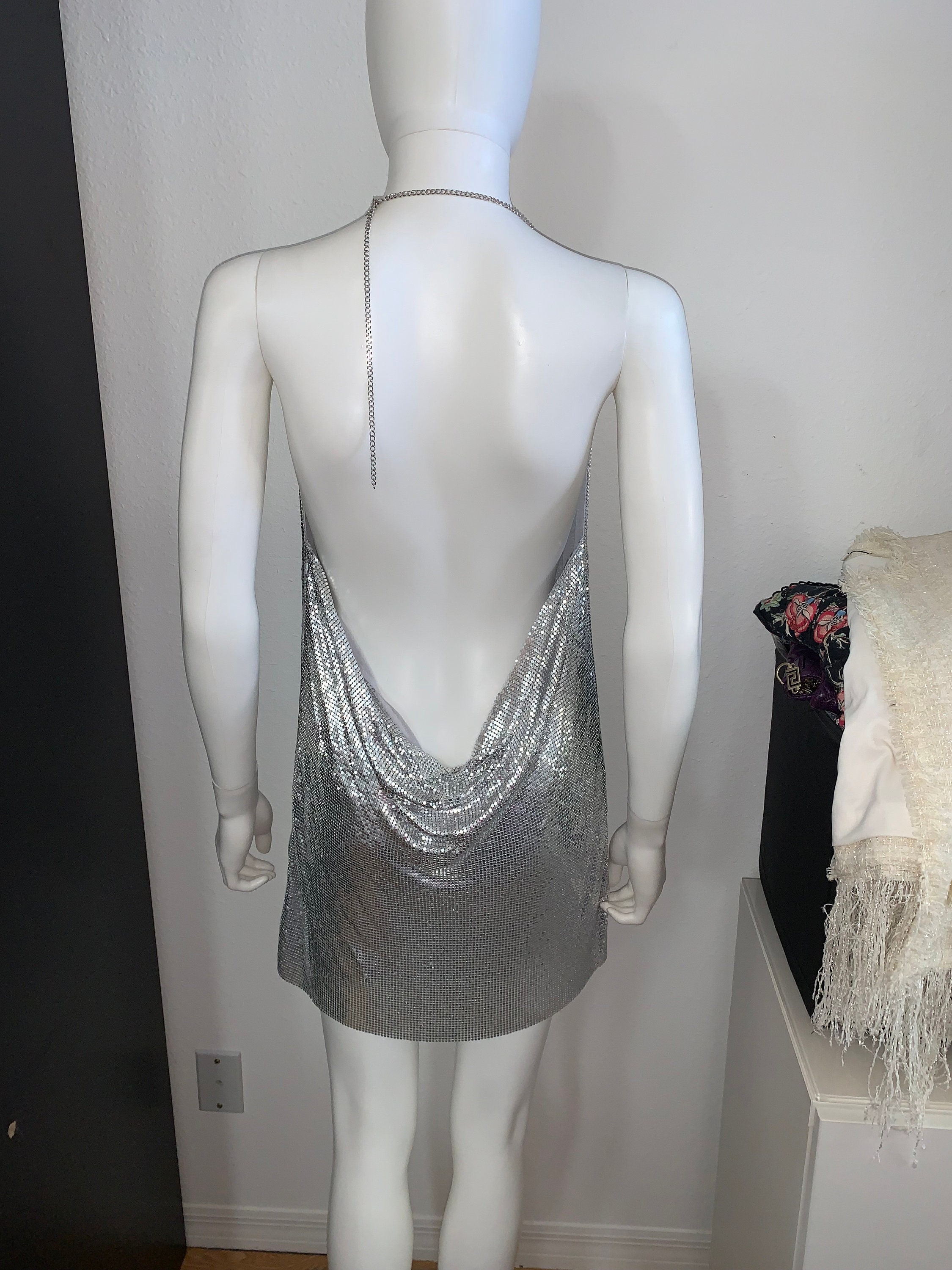 Express chainmail dress hot sale