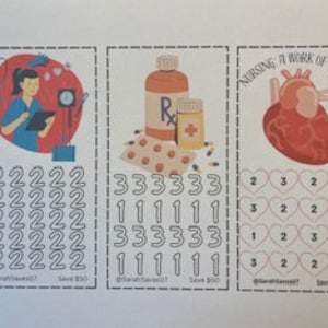 Simple Nurses Mini Savings Challenges
