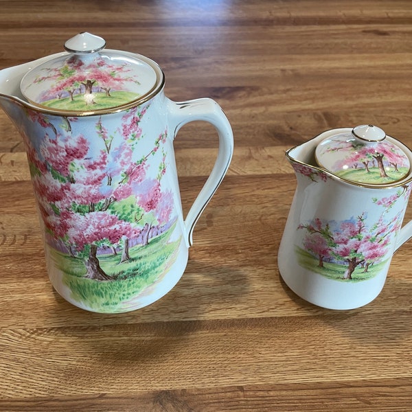 Royal Albert Blossom Time Hot water pots **read description**