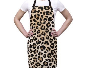 Leopard Apron - Etsy