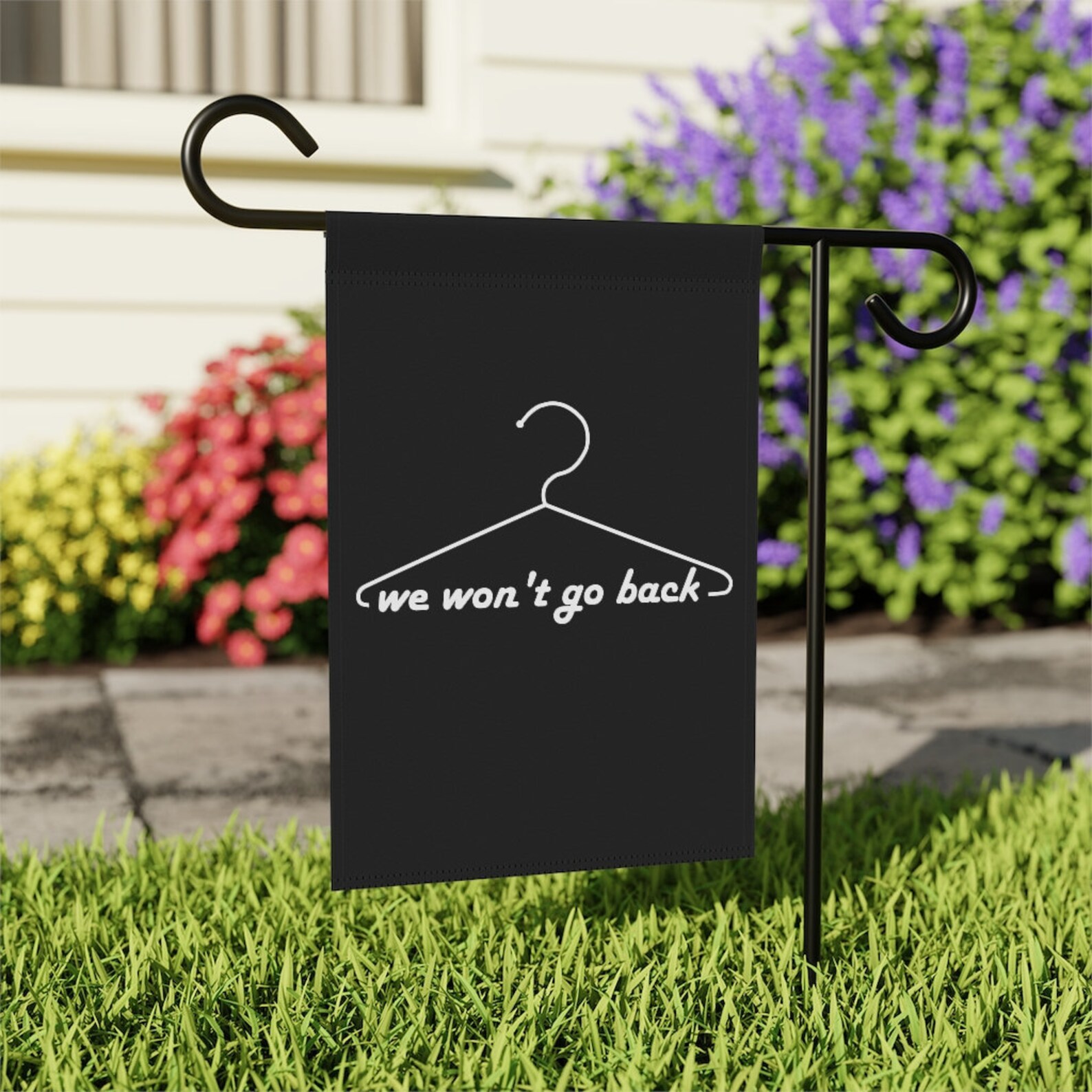 We Wont Go Back Pro Choice Roe V Wade Coat Hanger Garden & Etsy