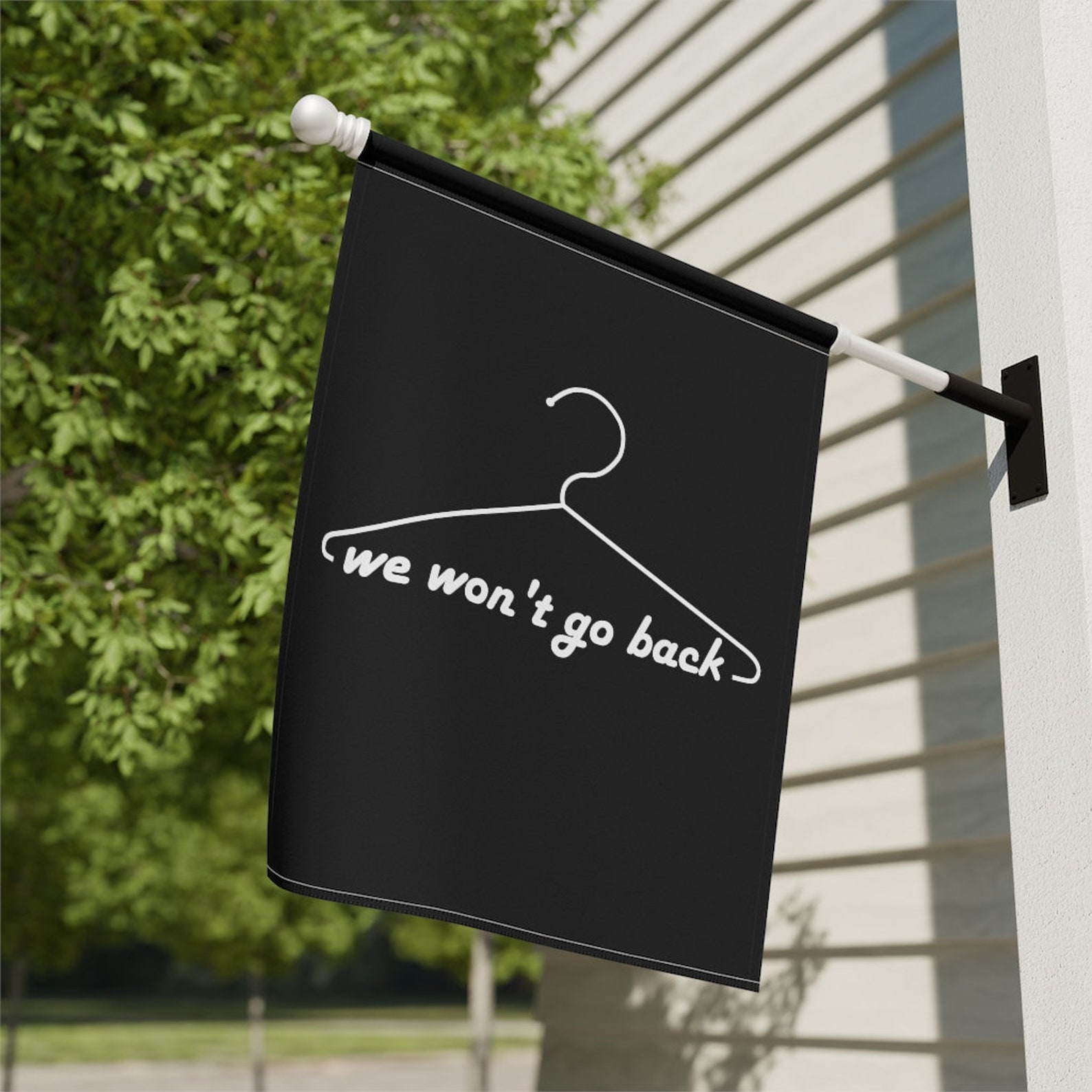 We Wont Go Back Pro Choice Roe V Wade Coat Hanger Garden & Etsy