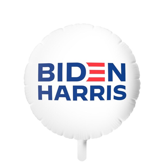 Biden Harris 2024 Merchandise Party Supplies Mylar Helium Etsy