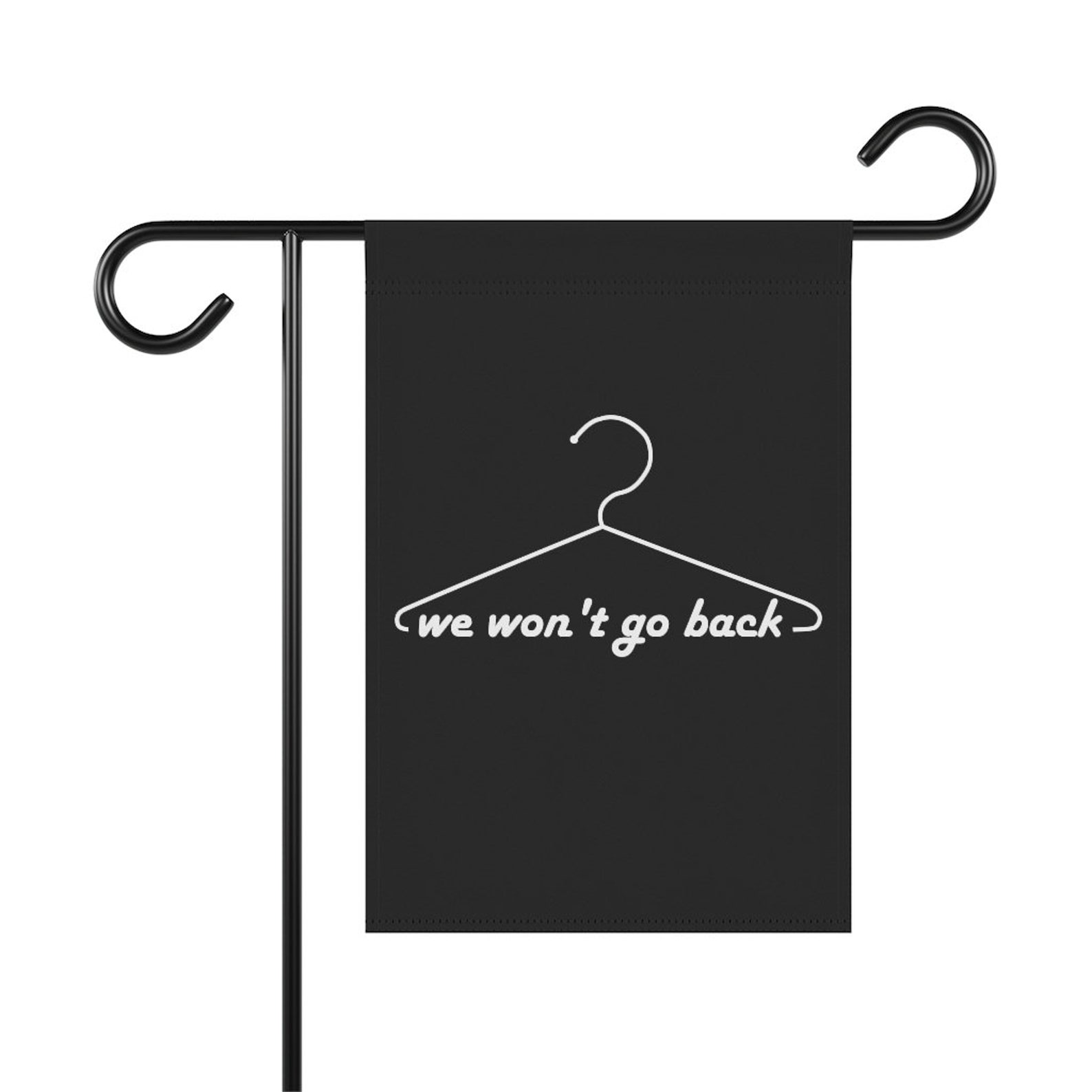 We Wont Go Back Pro Choice Roe V Wade Coat Hanger Garden & Etsy