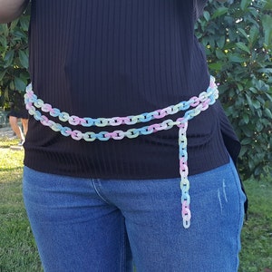 Acrylic Chain Belt Etsy Singapore