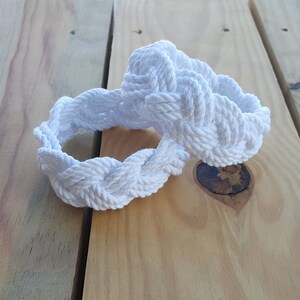 White woven bracelet bosch on sale