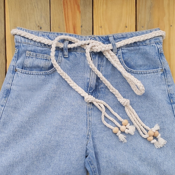 Light Blue Waist Tie Belt - Women New Women Wide Front Tie Corset Light Blue Denim Fashion  main image 2