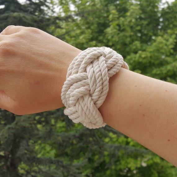 rope tie bracelet