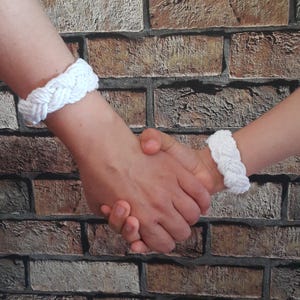 Sailor Knot Armbänder für Paare, geflochtene Baumwollseil Armbänder, Nautische Passende Armbänder, Türken Kopf Freundschaft Armband, Geschenk für Mädchen