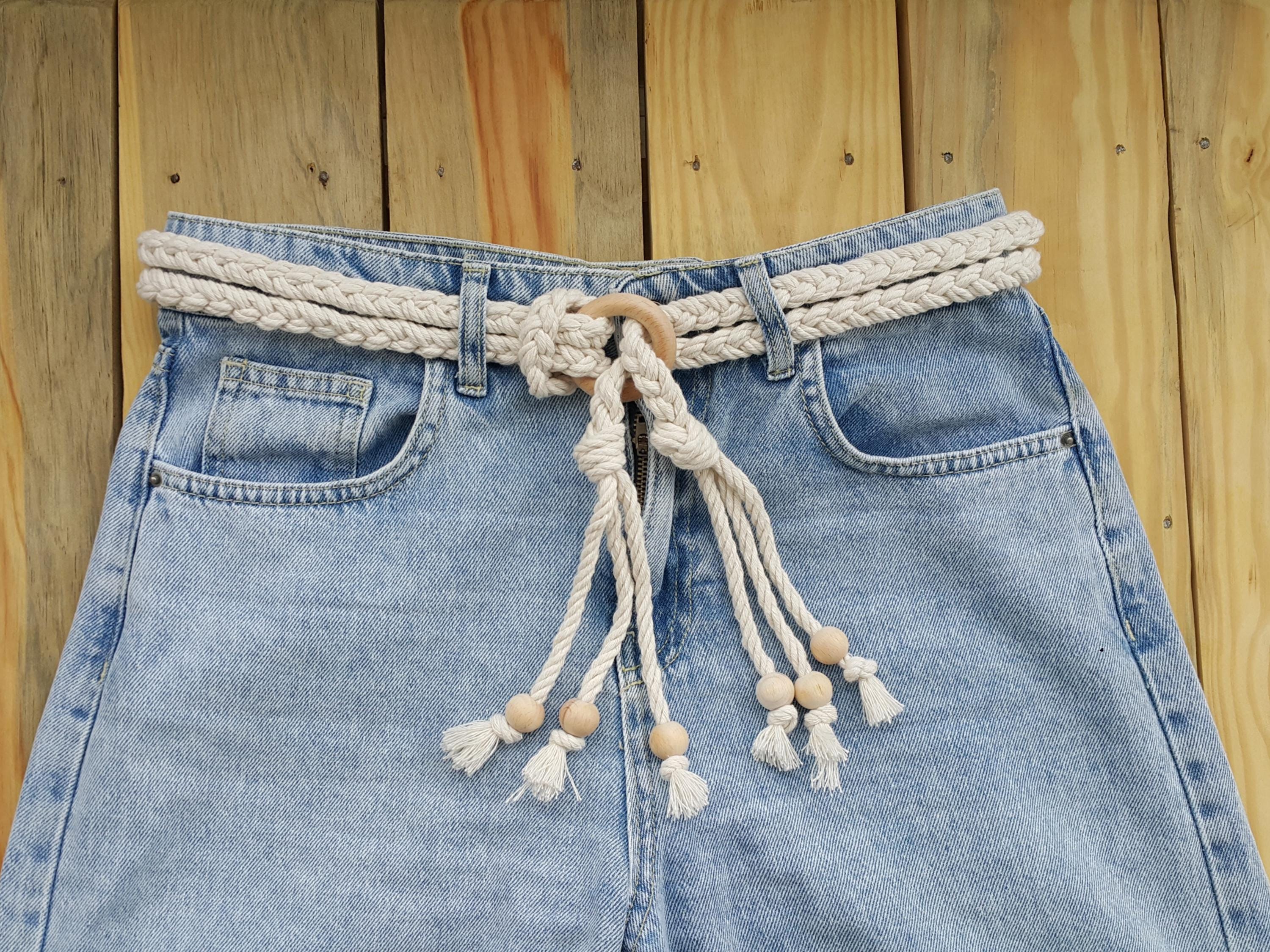 ❤️NWT…Braided Rope Waist Belt in Cream Braided Rope Belt For Women | J.Crew main image 2
