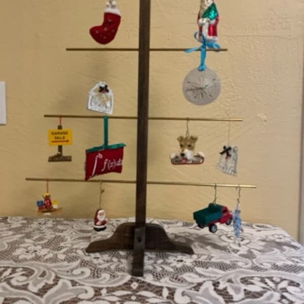 Christmas Tree Ornament Display Etsy