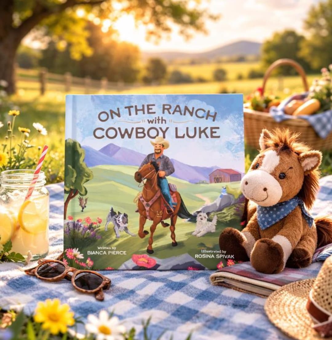On the Ranch With Cowboy Luke | Children’s Animal Adventure Book ...