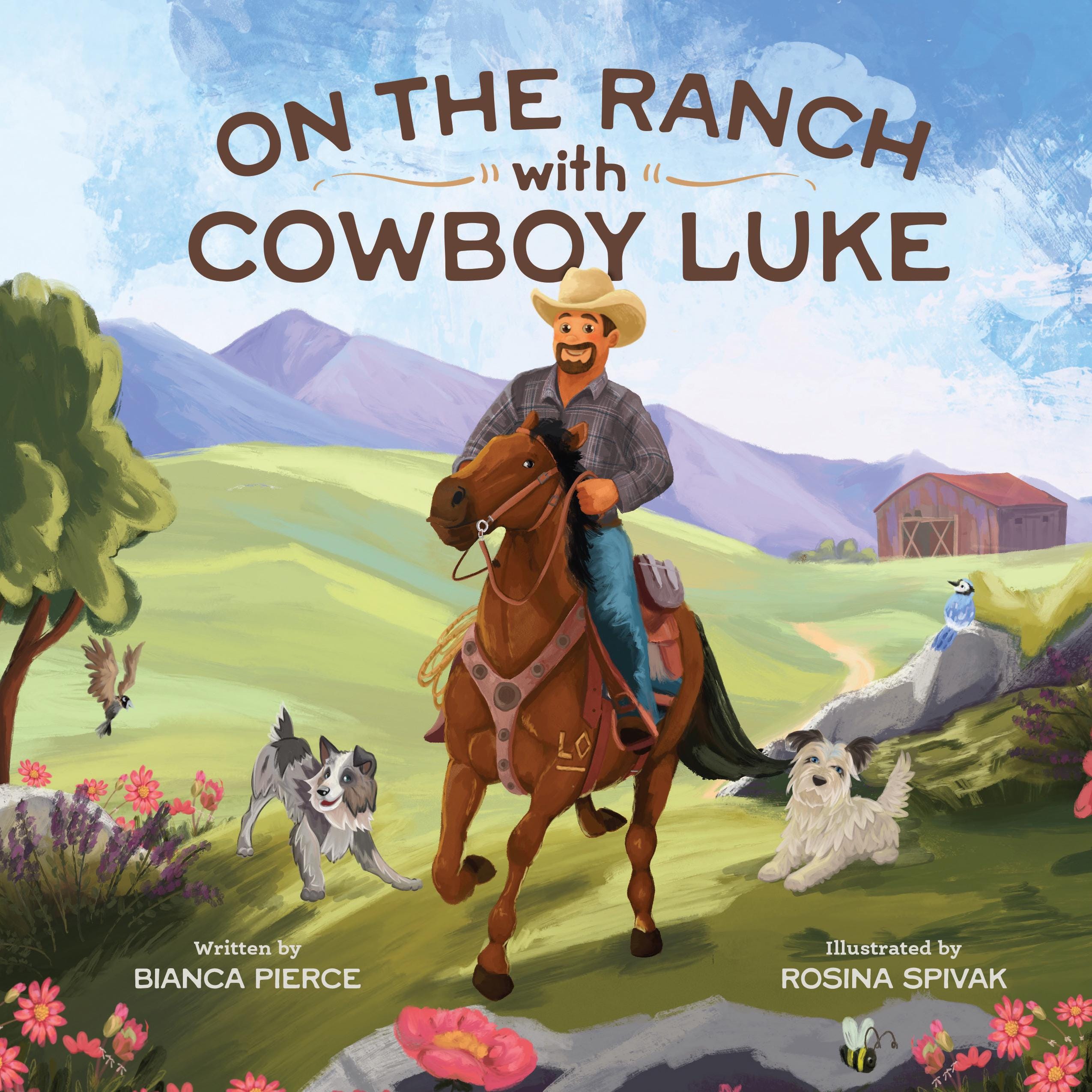 On the Ranch With Cowboy Luke | Children’s Animal Adventure Book ...