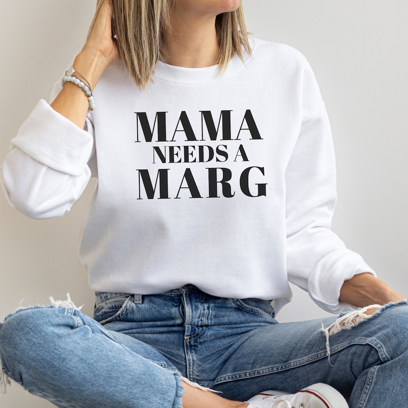 Mamma behöver en margarita-tröja, margarita-tröja, margarita-t-shirt, margaritapresenter, tequila-tröja, födelsedagspresent, mors dag-present, mamma-tröjor, bild 6