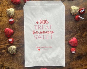 Alla hjärtans dag-påse för klassrummet, Alla hjärtans dag-festgåva, godispåse för alla hjärtans dag, Alla hjärtans dag-påsar för barn, godispåse för alla hjärtans dag, goodie bags