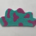 Mint Pink Bubble Bedside Rug - Etsy