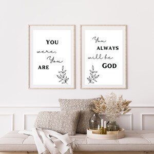 Biblical printable Biblical wall art printable Biblical printable wall art Biblical quotes art You always will be God Biblical wall decor !