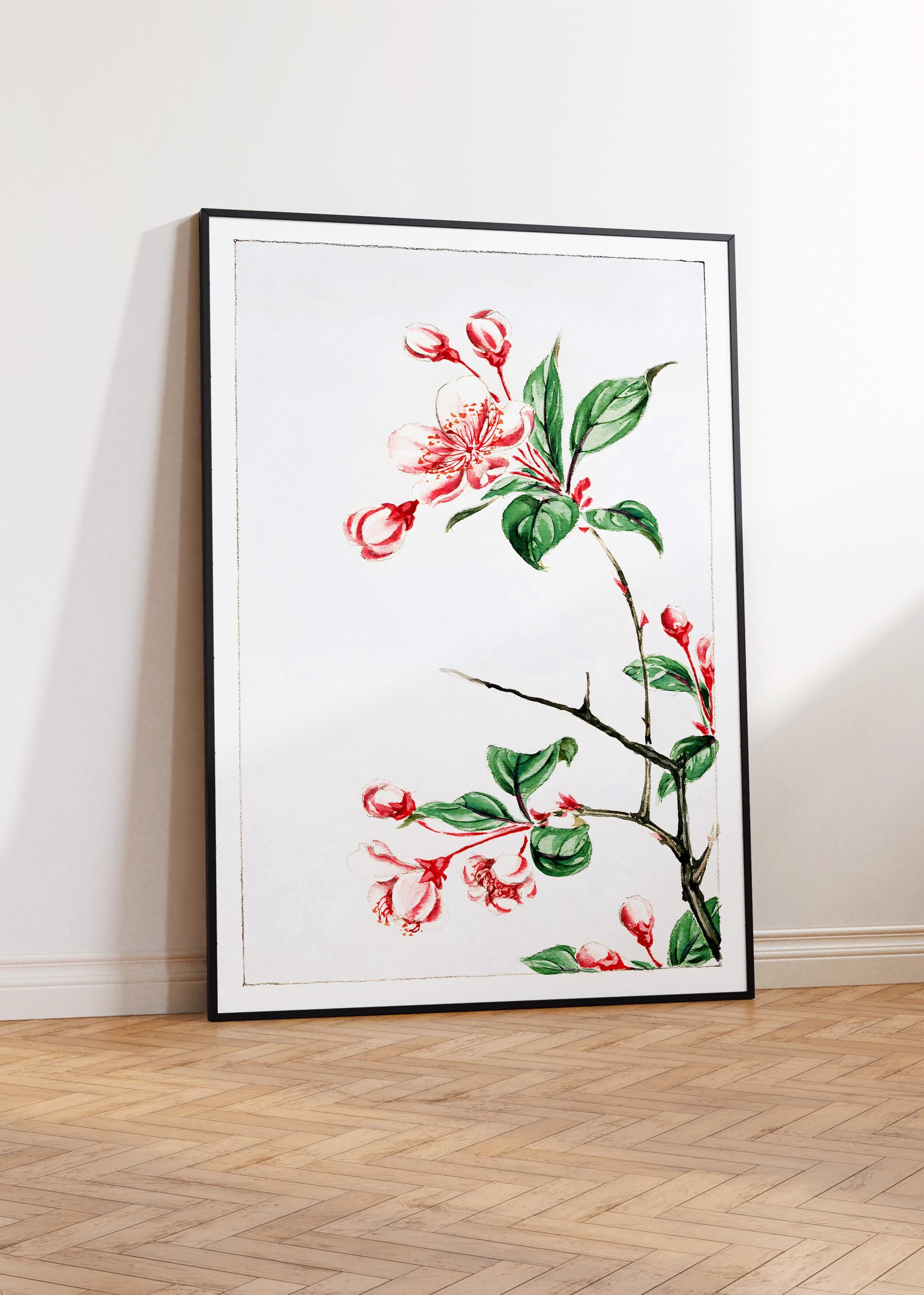 Jasmine Botanical Wall Art Poster, Nature Inspired Print, Floral ...