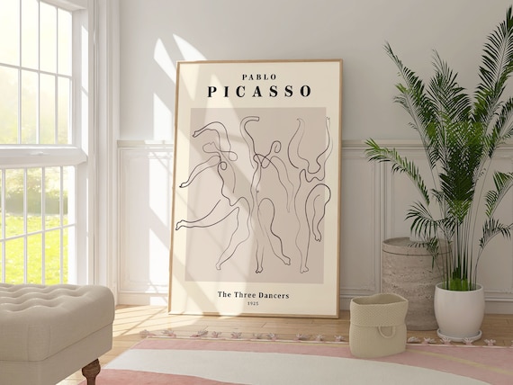 パブロ・ピカソ、Three Dancers、希少な画集より パブロ・ピカソ、Three Dancers、希少な画集より - メルカリ